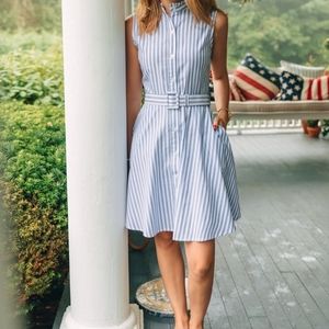 Kiel James Patrick Sleeveless Striped Dress